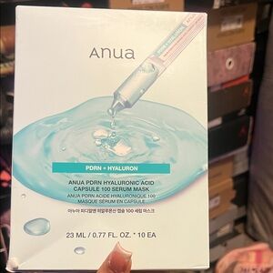 Anua PDRN Hyaluronic Acid Capsule Serum Mask - Blue